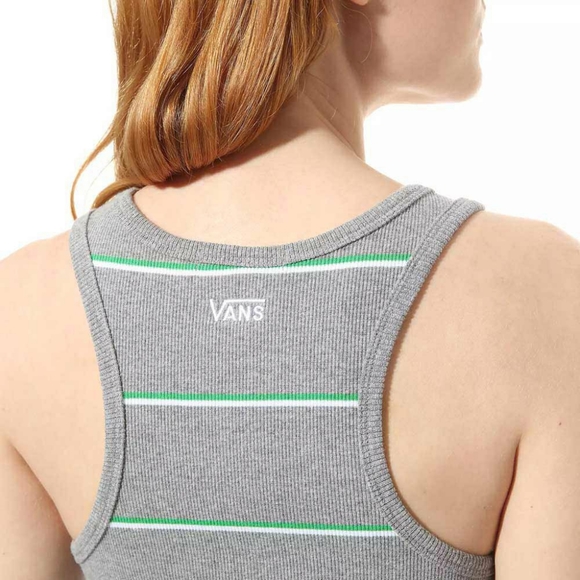 NWT Vans Lineation Tank Mini Ribbed Striped Dress - Picture 3 of 3